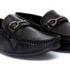 formal black loafer shoes