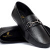 black loafer shoes